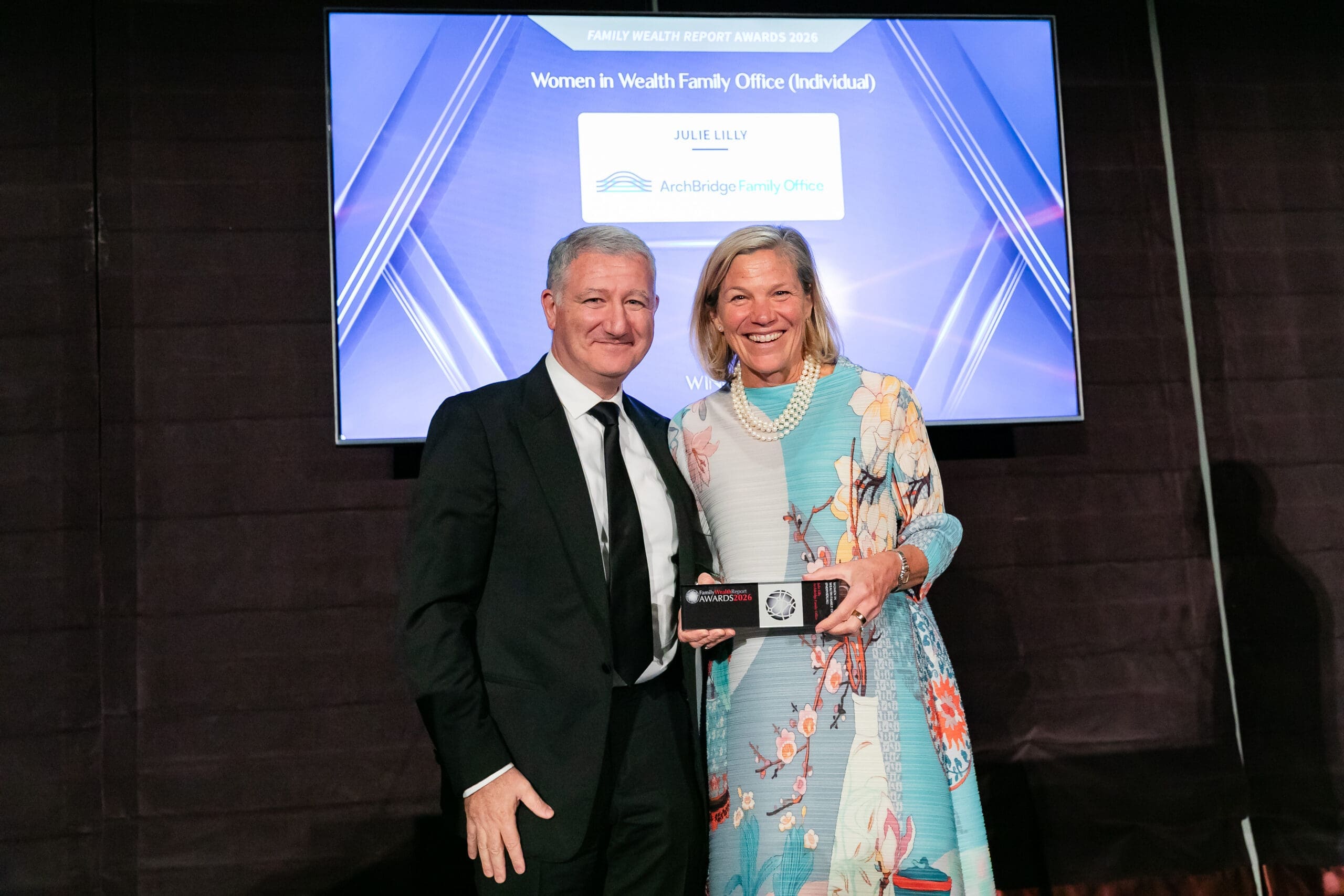 Julie Lilly Wins Award at the Thirteenth Family Wealth Report Awards